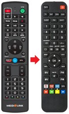 Afstandsbediening geschikt voor MEDI@LINK M9 | KALI ULTRA | M10