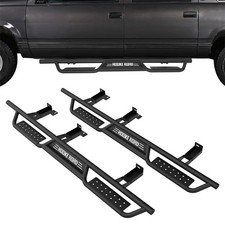 Fit 1992-1999 Chevy Suburban Offroad Steel Side Steps Nerf Bar Running Boards Fit 1992-1999 Chevy Suburban Offroad Steel Side Steps Nerf Bar Running Boards