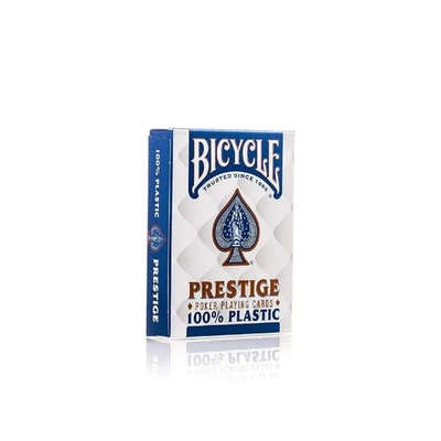 Bicycle Prestige Jumbo Jeu De Cartes Poker Bleu - Photo 1/4