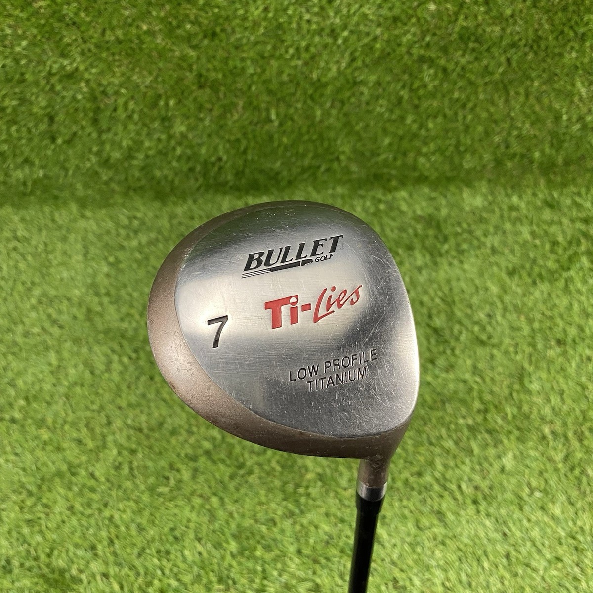 BULLETゴルフクラブ7本セット乙 Bullet Golf Ti-Lies Low Profile Fairway 7 Wood ⛳️ Bullet MAG
