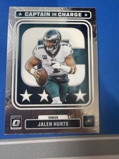 2023 Panini Donruss Optic Captain in Charge Insert Jalen Hurts CC-JH Eagles