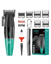 VGR Hair Clipper Cordless   Professional V-003 - Green (NEW)