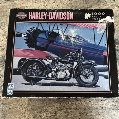 FX Schmid Harley Davidson Ride Like The Wind 1000 Piece Jigsaw Puzzle
