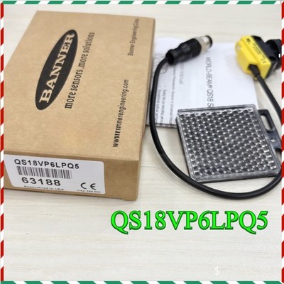 Sensore Fotoelettrico Banner QS18VP6LPQ8 &ndash; Nuovo, Consegna Rapida, Modello Per Automazione
