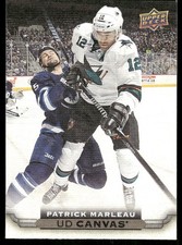 2015-16 Upper Deck #C73 Patrick Marleau UD Canvas