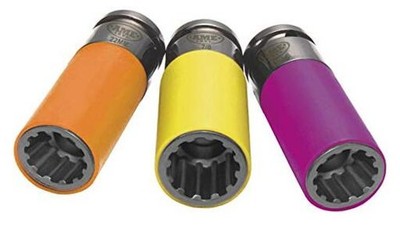  68025 SUV and Light Truck Spline Plus Socket Set 22mm, 7/8'', 15/16''