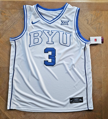 #ad #ad AJ Dybantsa #3 BYU Cougars New Stitched Mens Jersey #1 Overall Pick White NCAA🔥 $69.99