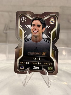 Topps Match Attax Extra 2025/26 Chrome X Kaka Real Madrid Trading Card