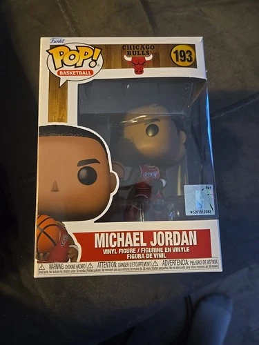 Funko Pop! Michael Jordan Chicago Bulls NBA Vinyl Bobble Toy Figure #193
