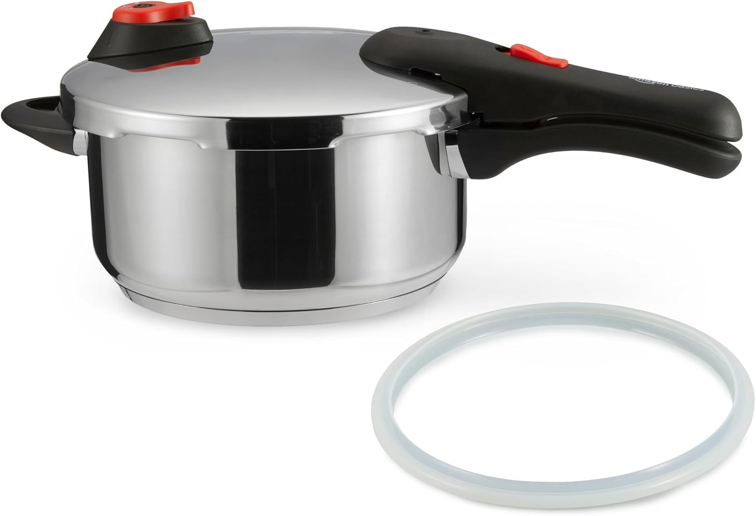 Pentola a Pressione Inox 4L Induzione Argento | Fitness & Meal Prep