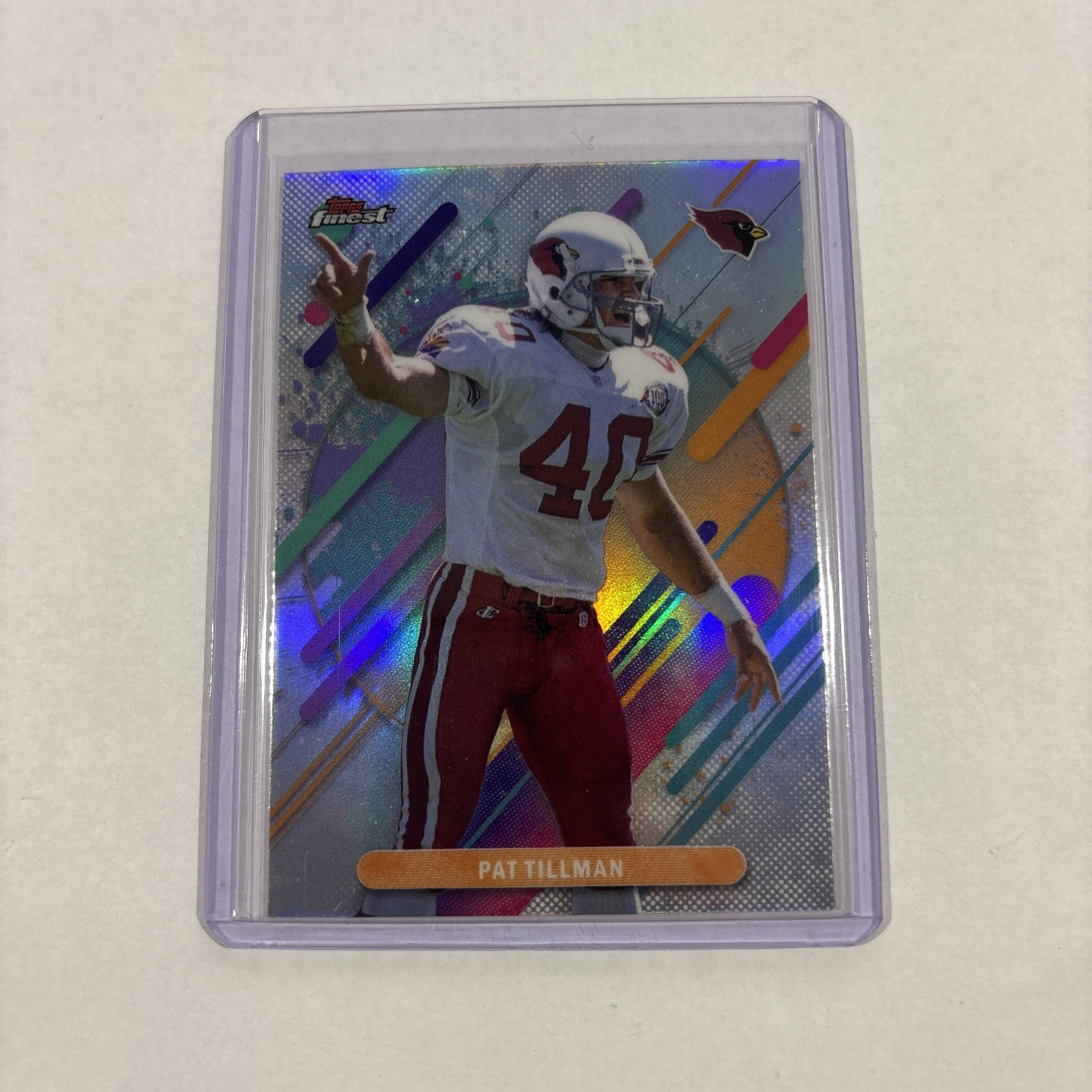 2025 Topps Finest - Rare Pat Tillman #299 Refractor