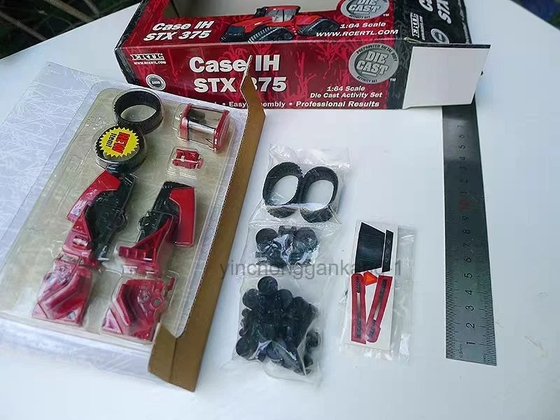 ERTL 1:64 CASE IH STX 375 tracked tractor farming vehicle model - Image 2 of 4