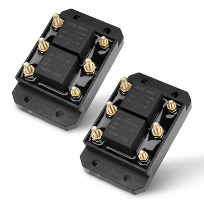 2PCS Forward & Reverse Relay Module For Tarp Motor Winch Motor Snow Plow 24452