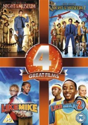 Night At The Museum / Night At The Museum 2 / Like Mike / Like Mike 2 -...