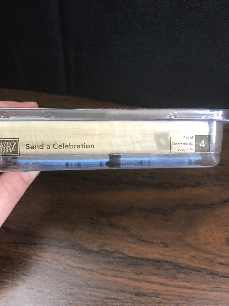 Stampin' Up! Send A Celebration Rubber Stamp Set Birthday Flowers ...