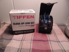 Tiffen Close-Up 1 2 4 55mm Lens Filter Set With Case