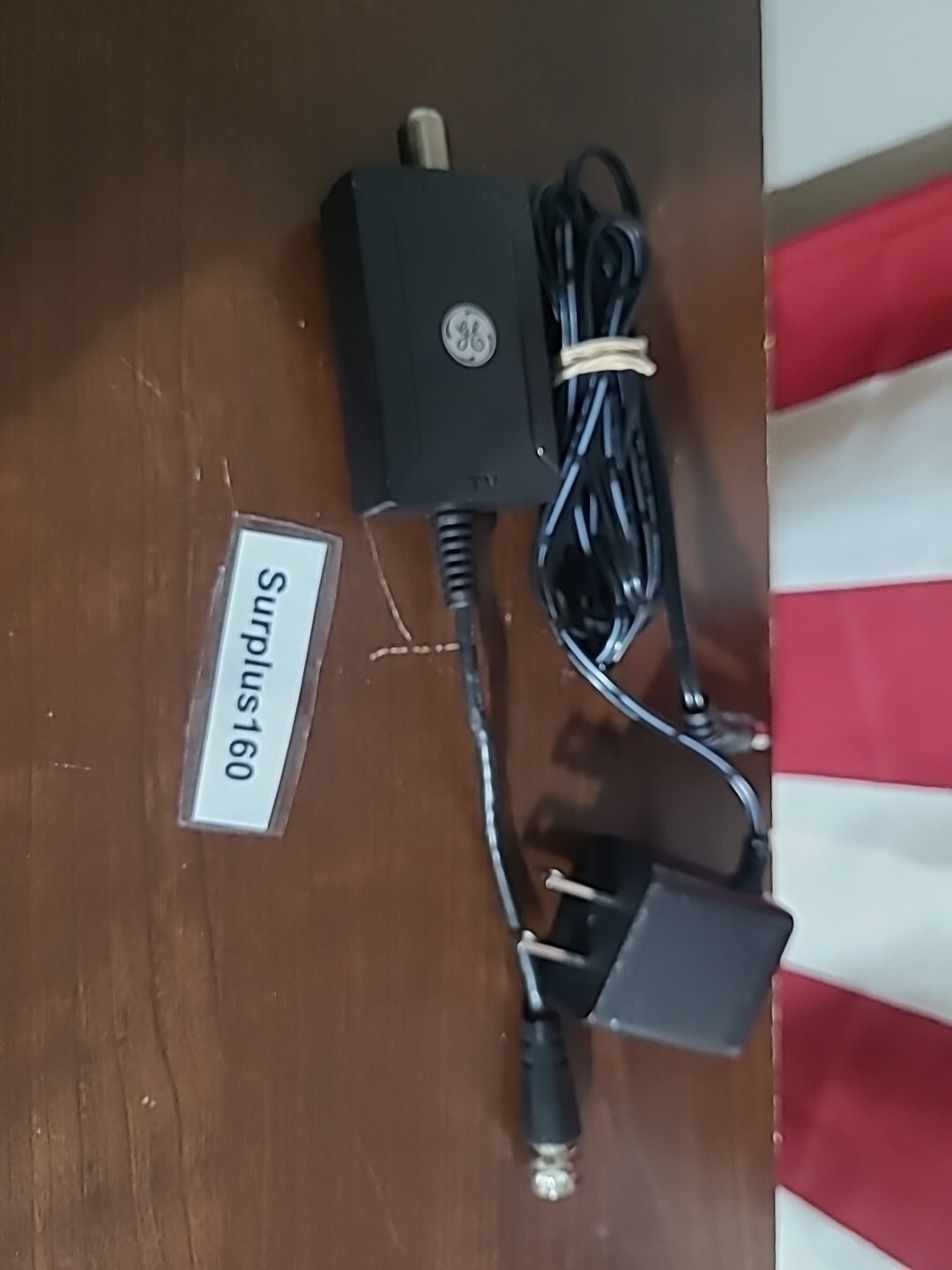 GE Indoor TV Antenna Amplifier Low Noise Antenna Signal Booster Clears Up Pixela eBay