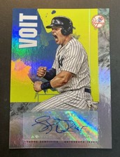 2019 Topps Fire #FA-LV Luke Voit Autograph Auto New York Yankees