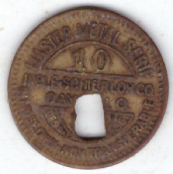 Blankenship Coal Mining Co Scrip 10c Peach Creek West Virginia WV Logan