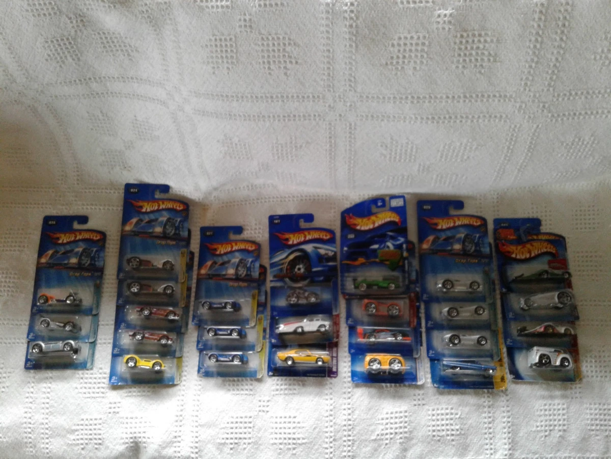 Set of 26 Hot Wheels Drop Tops Rocket Box Pikes Peak Blings