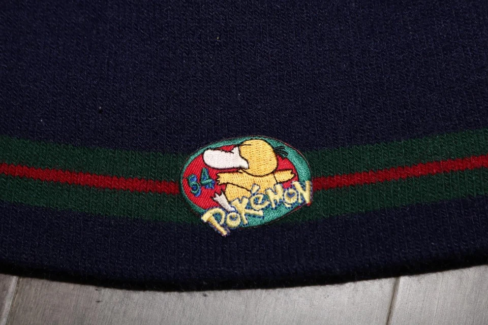DE COLECCIÓN POKEMON PSYDUCK GORRO JUVENIL GORRA INVIERNO 2000 NINTENDO TALLA 4-7 RARO Foto 2 de 4
