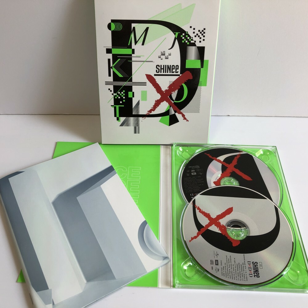 SHINee D × D × D First Limited Edition B JAPAN CD+DVD+