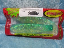 Spike It Diamond Flash Holographics 6 inch Shad 2 pkFishing Lure