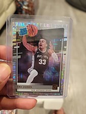 2020-21 Donruss Choice Rated Rookie Tre Jones Silver Infinite Mojo RC #244 Spurs