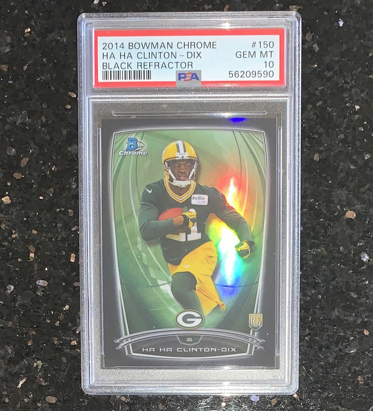 Ha Ha Clinton-Dix Bowman Chrome #150 Black Refractor