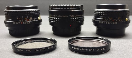 Cámara fotográfica Pentax K1000 Asahi 35 mm SLR 2 lentes filtros teleconvertidor ENVÍO GRATUITO - Imagen 3 de 24