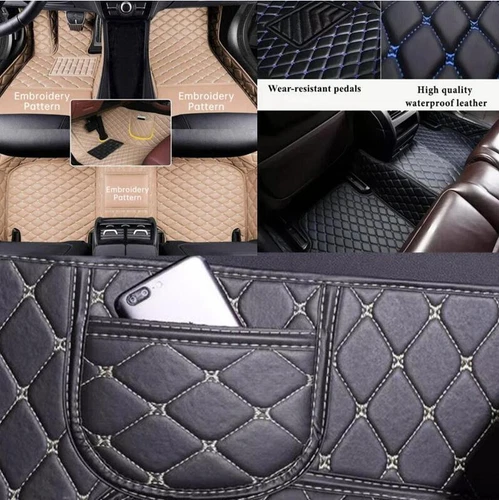 For Hummer H2 H3 H3T All Models Car Floor Mats Custom Waterproof Carpets Liner - Picture 12 of 37