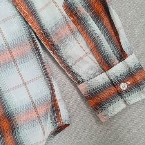 Camisa a Cuadros Scotch & Soda Para Hombres Abotonada Talla L Informal Algodón Manga Larga - Imagen 9 de 16