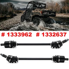 2PACK Rear Left & Right CV Joint Axles for Polaris Ranger XP 900 1000 2015-2018