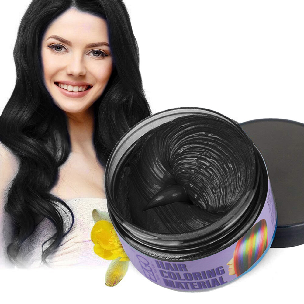 Wax Cream Mud Dye Temporary Modeling For Social Media