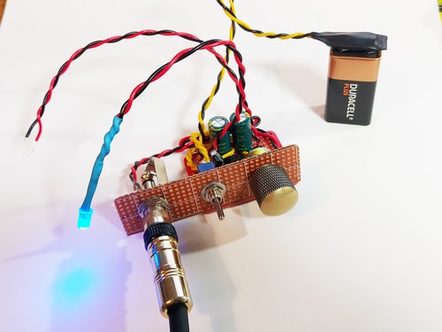 CIGAR BOX GUITARISTS! Build a 9 Volt 1 W Battery Guitar Amplifier (with SPEAKER) - Picture 7 of 22