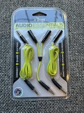 NEW iFrogz Audio Essentials Kit Y-Splitter, Extension  Connector Cable