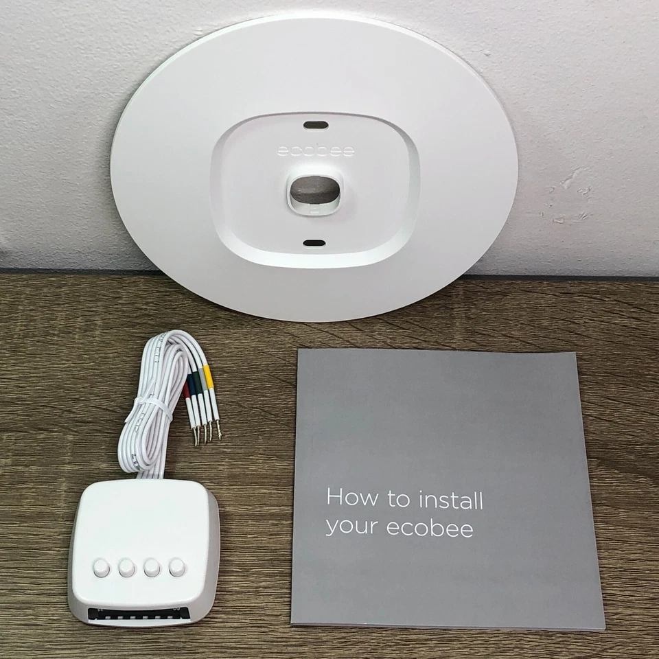 Ecobee3 Lite Smart Thermostat Wall Plate Power Extender Manual Ecobee Parts Only - Image 2 of 4