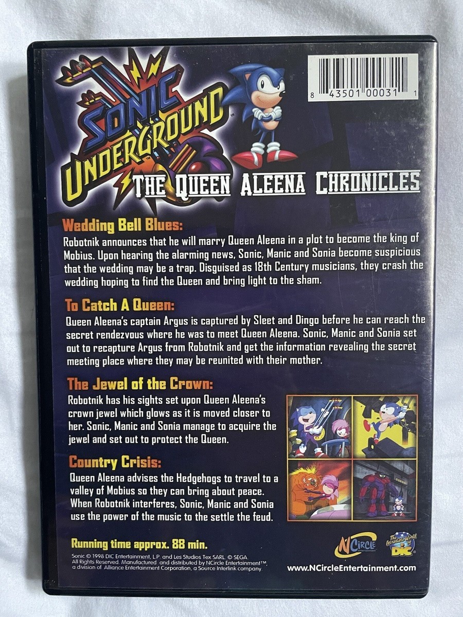 その他 Sonic Underground: Queen Aleena Chronicles [DVD] Amazon.com: Sonic Underground: Queen Aleena's Chronicles