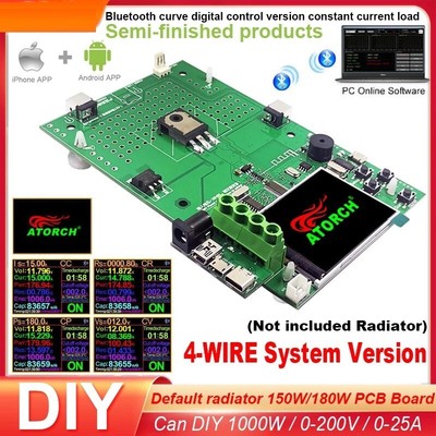 Electronic Battery Testers Capacity Monitor PCB Board Power Supply Meter 20A