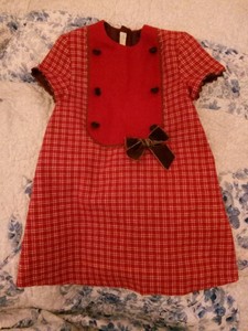 dolce petit red dress