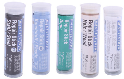 Weicon Repair Sticks für Holz, Aluminium, Stahl, Titan, Kunststoff, Beton, Aqua 