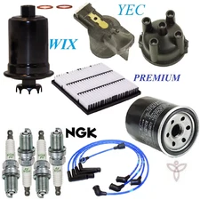 Tune Up Kit Filters Cap Wire Spark Plugs For MITSUBISHI MIGHTY MAX L4 2.4L 1994