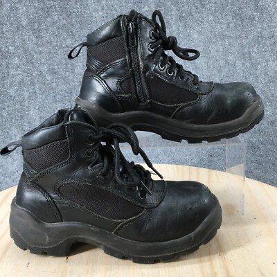 Worx By Red Wing Boots Mens 4.5 Steel Toe Ankle Combat Casual 5266