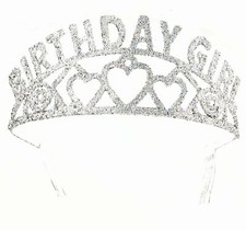 Forum Novelties Glitter Tiara Birthday Girl