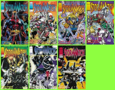 °STORMWATCH #1 bis 6 + #0° US Image 1993 Co-created by Jim Lee