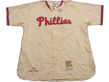MITCHELL & NESS MLB 1948 PHILADELPHIA PHILLIES ROBIN ROBERTS AUTH JERSEY 56 3XL