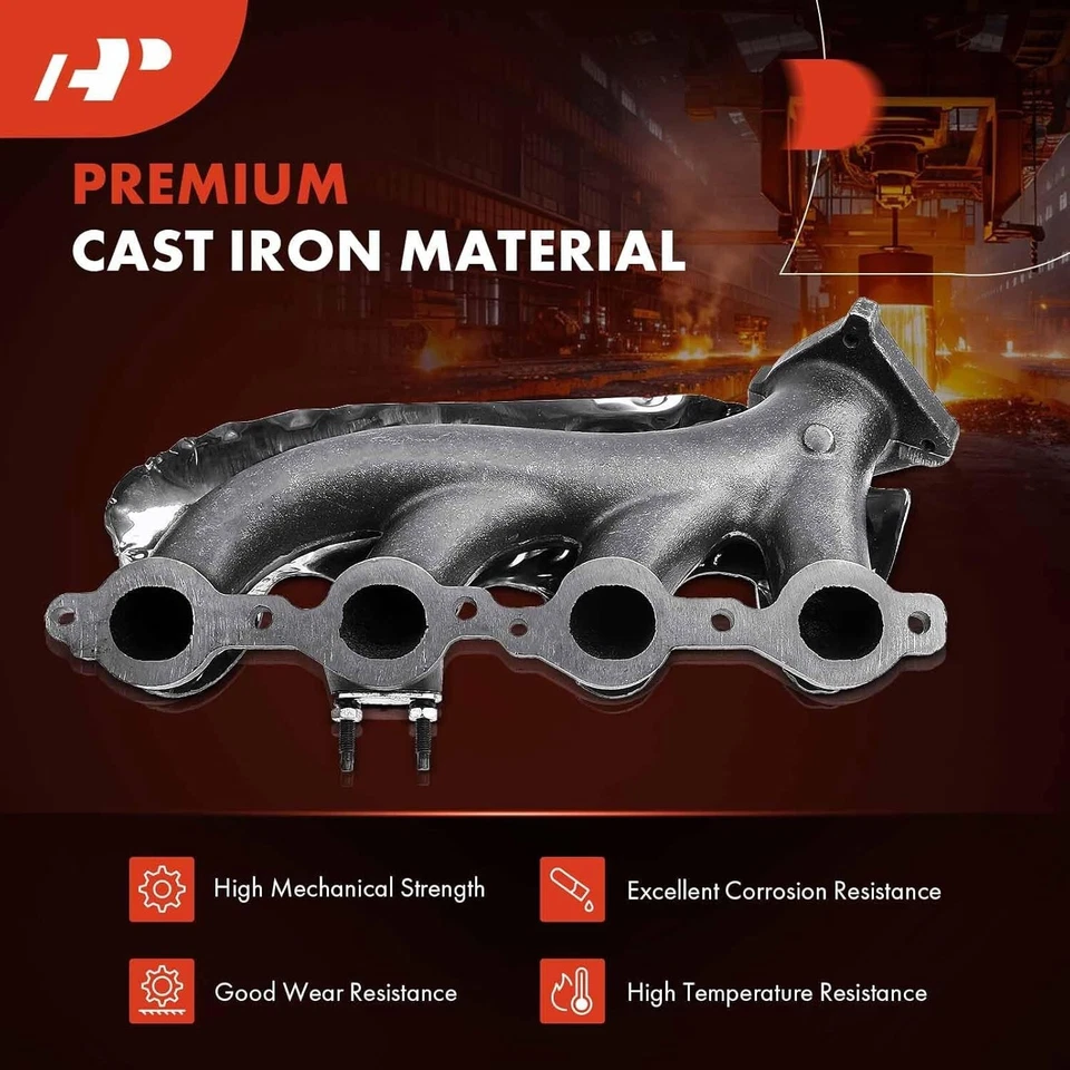 Colector de escape izquierdo para Chevrolet Silverado 1500 2500 3500 HD Foto 4 de 4