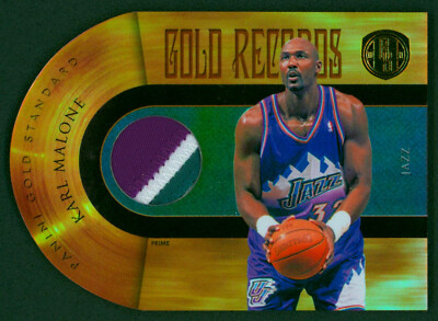 2010-11 Panini Gold Standard KARL MALONE Gold Records 3 Color