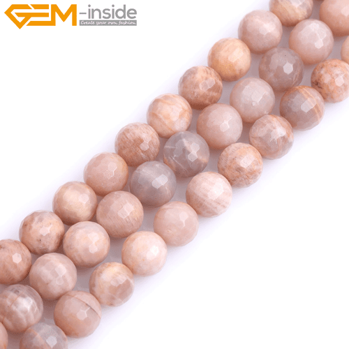 Natural Sunstone Gemstone Round Beads For Jewellery Making 15" 6mm 8mm 10mm 12mm - Picture 72 of 95