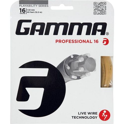 Gamma Tennissaite Live Wire Professional 12,2 m Set 16 - Picture 1 of 2